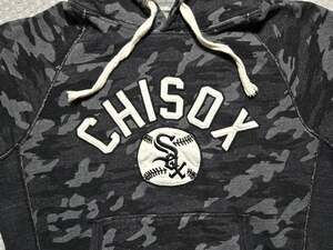 Tailgate Clothing Chicago White Sox Chisox Camo Pullover Hoodie Medium